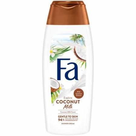 SAMCHEM FA ŻEL POD PRYSZNIC COCONUT MILK 400ML FA Strona główna Odkryj pielęgnujące odświeżenie z kremowym żelem pod pryszni