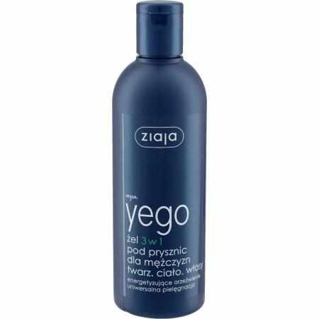 SAMCHEM ZIAJA YEGO ŻEL POD PRYSZNIC 300ML ZIAJA Strona główna Yego 3 w 1 marki Ziaja to żel pod prysznic dla mężczyzn, który