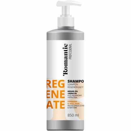 SAMCHEM SZAMPON REGENERATE 850ml ROMANTIC Strona główna Szampon regenerujący do włosów zniszczonych i matowych. Przeznaczony