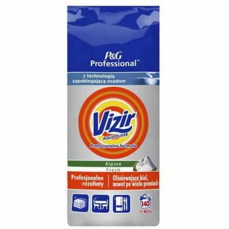 SAMCHEM Proszek do prania Vizir biel 9,1 kg 140 prań VIZIR Proszki do prania Proszek Vizir Professional Regular - Proszek do