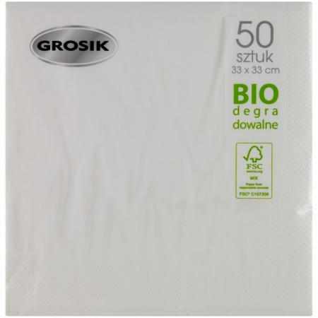 SAMCHEM Grosik Serwetki biodegradowalne białe 33 x 33 cm 50 sztuk GROSIK Strona główna SAMCHEM Grosik Serwetki biodegradowalne białe 33 x 33 cm 50 sztuk GROSIK Strona główna
