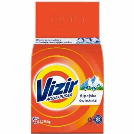 SAMCHEM Vizir Alpine Fresh Proszek do prania Aqua Powder 35 prań VIZIR Proszki do prania Proszek do prania Vizir Alpine Fres SAMCHEM Vizir Alpine Fresh Proszek do prania Aqua Powder 35 prań VIZIR Proszki do prania Proszek do prania Vizir Alpine Fres