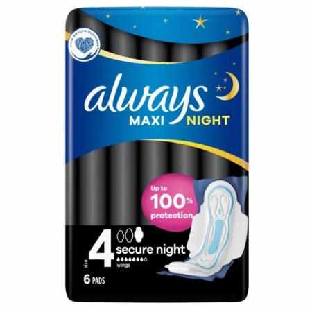 SAMCHEM Always Maxi Night Secure 4 Podpaski Ze Skrzydełkami 6 Sztuk ALWAYS Strona główna Podpaski Always Ultra Secure Night SAMCHEM Always Maxi Night Secure 4 Podpaski Ze Skrzydełkami 6 Sztuk ALWAYS Strona główna Podpaski Always Ultra Secure Night
