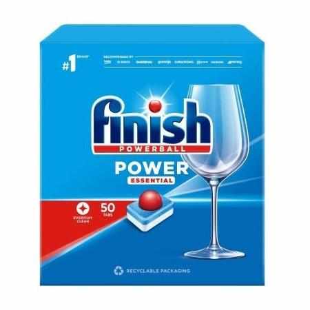 SAMCHEM Finish Power Essential Tabletki do zmywarki 50 sztuk Tabletki do zmywarki Finish Power Essential - kompletne rozwią SAMCHEM Finish Power Essential Tabletki do zmywarki 50 sztuk Tabletki do zmywarki Finish Power Essential - kompletne rozwią