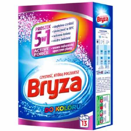 SAMCHEM Bryza Active Force 5w1 Proszek Do Prania Tkanin Kolorowych 845G (13 Prań) BRYZA Proszki do prania Bryza Active Force
