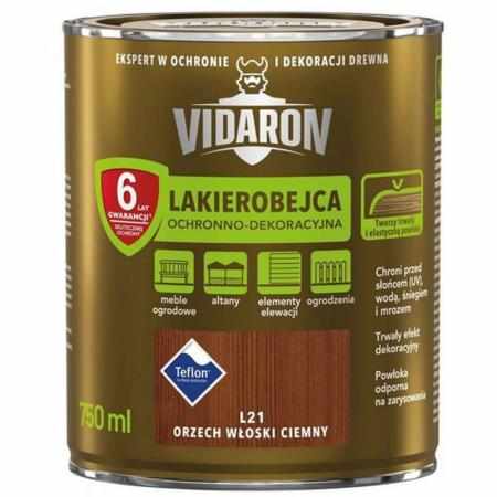 SAMCHEM VIDARON Lakierobejca orzech włoski ciemny L21 0,75L Vidaron Strona główna 