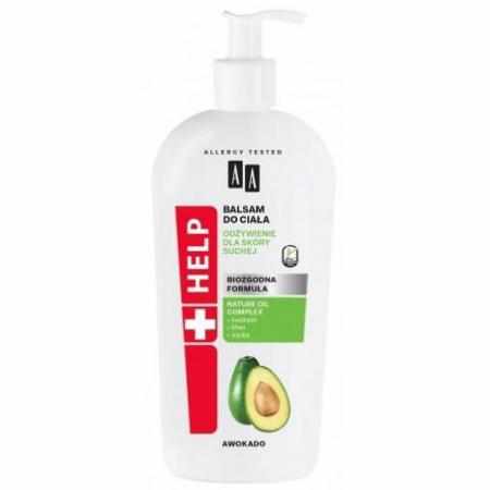 SAMCHEM AA Help Natural Balsam Do Ciała Odżywienie Dla Skóry Suchej Avocado 400ML Balsamy, masła, kremy do ciała SAMCHEM AA Help Natural Balsam Do Ciała Odżywienie Dla Skóry Suchej Avocado 400ML Balsamy, masła, kremy do ciała