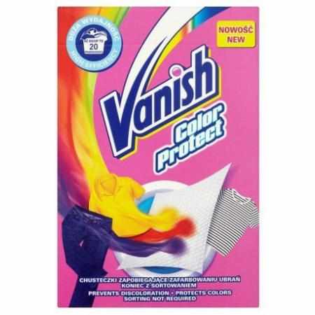 SAMCHEM Vanish Chusteczki Wyłapujące Kolory z Prania 20 szt VANISH Strona główna Vanish Chusteczki Wyłapujące Kolory z Prani