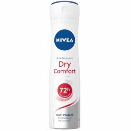 SAMCHEM NIVEA DRY COMFORT ANTYPERSPIRANT SPRAY 150ML NIVEA Antyperspiranty NIVEA DRY COMFORT ANTYPERSPIRANT SPRAY 150ML