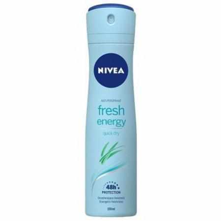 SAMCHEM NIVEA ENERGY FRESH ANTYPERSPIRANT SPRAY 150ML NIVEA Antyperspiranty NIVEA ENERGY FRESH ANTYPERSPIRANT SPRAY 150ML
