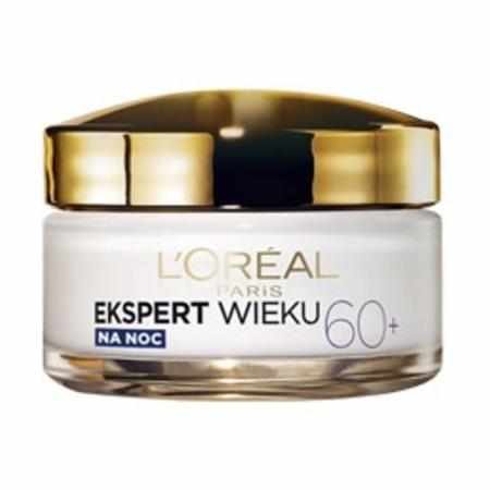 SAMCHEM L\'OREAL EKSPERT WIEKU PRZECIWZMARSZCZKOWY KREM ODBUDOWUJąCY NA NOC 60+ 50 ML L\'Oréal Paris Strona główna L\'OREAL 