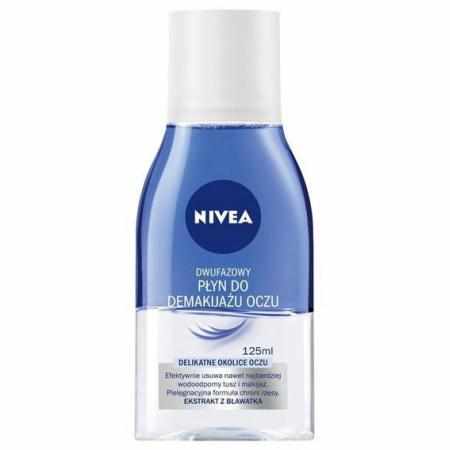 SAMCHEM NIVEA DWUFAZOWY PŁYN DO DEMAKIJAŻU OCZU 125ML NIVEA Strona główna NIVEA DWUFAZOWY PŁYN DO DEMAKIJAŻU OCZU 125ML