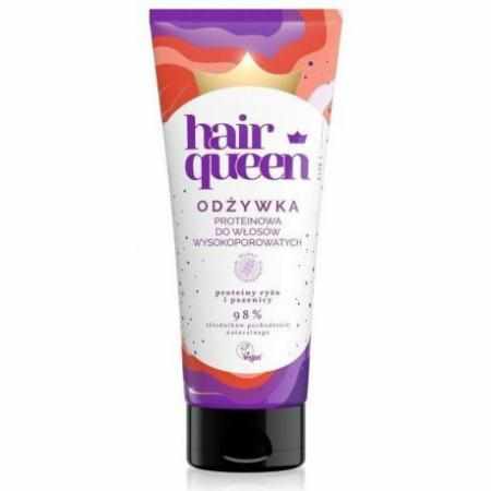 SAMCHEM Hair Queen Odżywka proteinowa do włosów wysokoporowatych 200ml Hair Queen Strona główna Hair Queen Odżywka proteinow