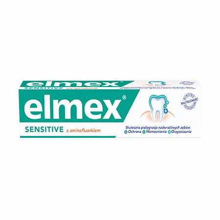 SAMCHEM ELMEX® PASTA DO ZĘBÓW SENSITIVE 75 ML Elmex Strona główna ELMEX® PASTA DO ZĘBÓW SENSITIVE 75 ML