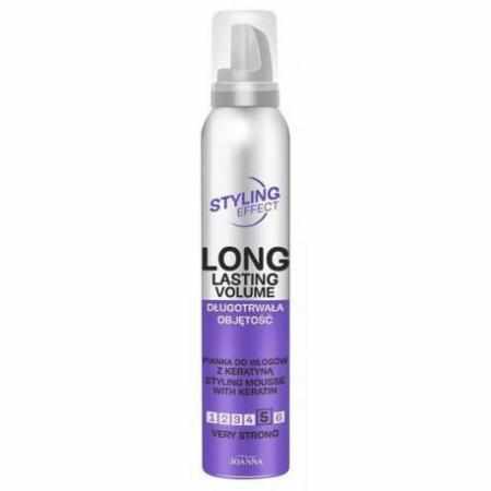 SAMCHEM Joanna Styling Effect Styling Mousse pianka modelująca do włosów Very Strong 150ml JOANNA Stylizacja włosów Styling 