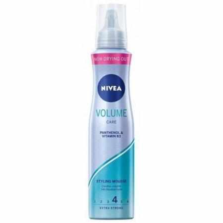 SAMCHEM NIVEA PIANKA DO WŁOSÓW VOLUME CARE 150ML NIVEA Stylizacja włosów NIVEA PIANKA DO WŁOSÓW VOLUME CARE 150ML