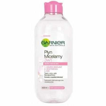 SAMCHEM GARNIER ESSENTIAL PŁYN MICELARNY 400ML WRAŻLIWA Garnier Strona główna GARNIER ESSENTIAL PŁYN MICELARNY 400ML WRAŻLIW