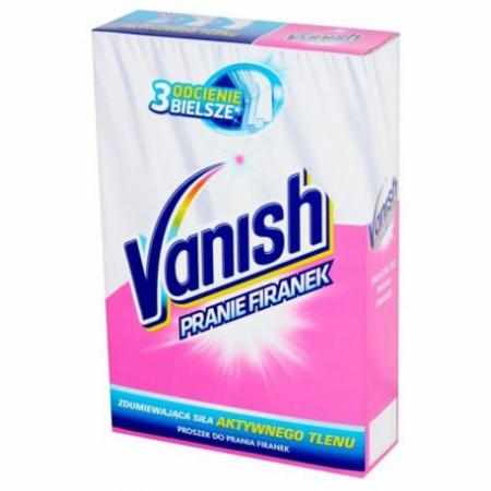 SAMCHEM Vanish Proszek do prania firanek 400g VANISH Proszki do prania Proszek Vanish do prania firanek dzięki sile aktywneg