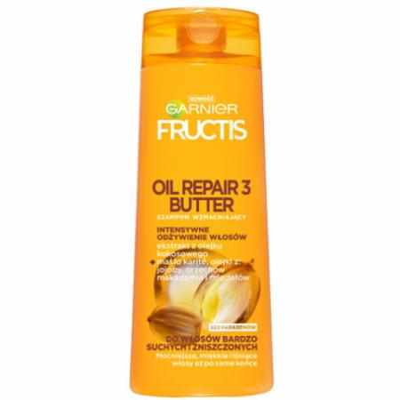 SAMCHEM FRUCTIS SZAMPON OIL REPAIR 3 BUTTER 400ML Garnier Strona główna FRUCTIS SZAMPON OIL REPAIR 3 BUTTER 400ML