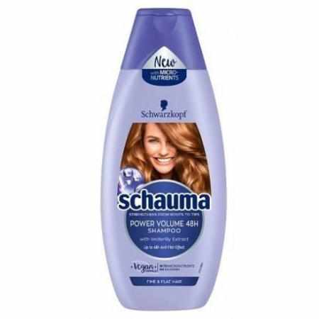 SAMCHEM Schauma Power Volume 48h Plump Up Shampoo szampon do włosów dodający objętości 400ml SCHAUMA Strona główna Schauma P
