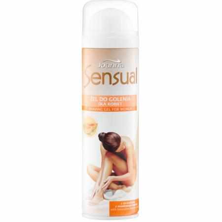 SAMCHEM Joanna Sensual Shaving Gel For Women żel do golenia dla kobiet Melon 200ml JOANNA Strona główna SENSUAL Żel do golen