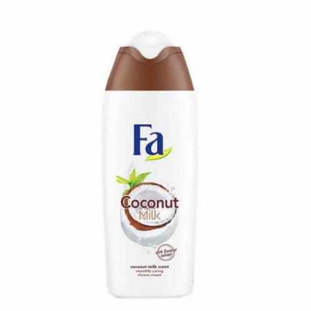 SAMCHEM FA ŻEL POD PRYSZNIC COCONUT MILK 400ML FA Strona główna Odkryj pielęgnujące odświeżenie z kremowym żelem pod pryszni