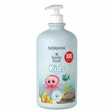 SAMCHEM SORAYA FAMILY FRESH ŻEL POD PRYSZNIC I SZAMPON 2W1 DLA DZIECI 1L SORAYA Strona główna SORAYA FAMILY FRESH ŻEL 