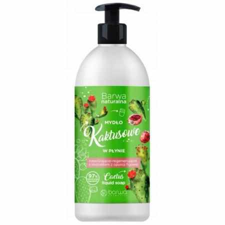 SAMCHEM MYDŁO KAKTUSOWE W PŁYNIE BARWA NATURALNA 500ML BARWA Mydła toaletowe 