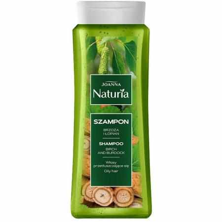 SAMCHEM Joanna Naturia szampon do włosów przetłuszczających się z Brzozą i Łopianem 500ml JOANNA Strona główna Szampon Joann