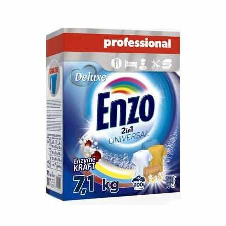 SAMCHEM Deluxe Enzo Universal Proszek do Prania 100 prań (Niemcy) 7.1 kg ENZO Proszki do prania Innowacyjne połączenie prosz