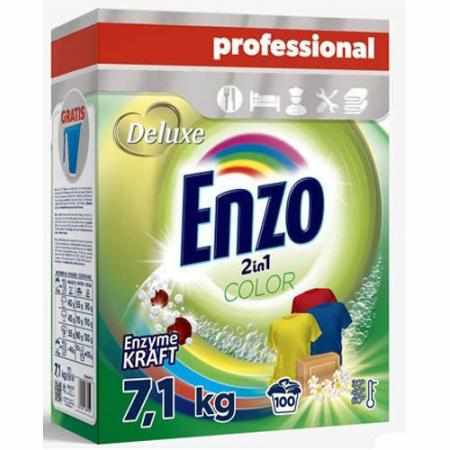 SAMCHEM Deluxe Enzo Color Proszek do Prania 100 prań (Niemcy) 7.1 kg ENZO Proszki do prania Innowacyjne połączenie proszku i