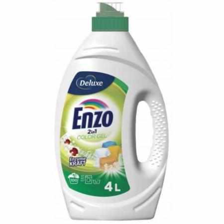 SAMCHEM Deluxe Enzo Żel do Prania 2w1 Color 100 prań (Niemcy) ENZO Żel do prania Nowy Deluxe Enzo to niemiecki żel do prania
