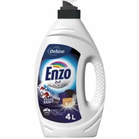 SAMCHEM Deluxe Enzo Żel do Prania Ciemnych Tkanin 4L (100 Prań) ENZO Żel do prania Żel do prania Deluxe Enzo Black to wyjątk SAMCHEM Deluxe Enzo Żel do Prania Ciemnych Tkanin 4L (100 Prań) ENZO Żel do prania Żel do prania Deluxe Enzo Black to wyjątk
