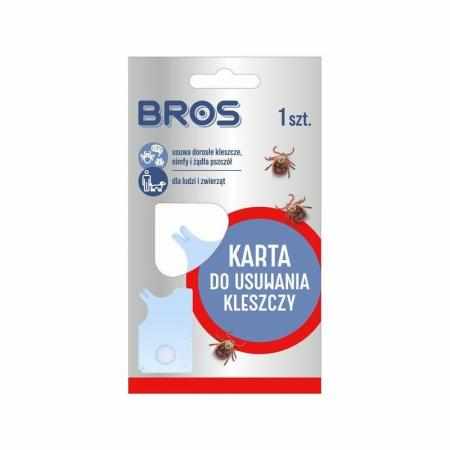 SAMCHEM Bros Karta do Usuwania Kleszczy BROS Strona główna Bros Karta do Usuwania Kleszczy to praktyczne narzędzie usuwające