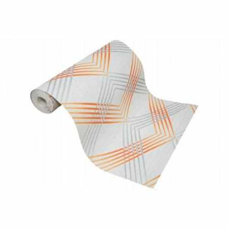 SAMCHEM TAPETA WINYLOWA GEOMETRIA ROMBY TAPETY ŚCIENNE 511-21 SP Strona główna 
