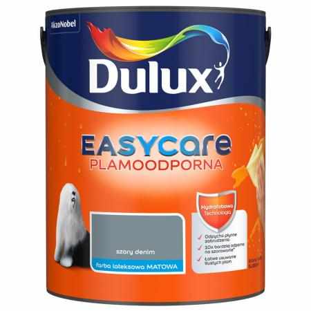 SAMCHEM SZARY DENIM 5L DULUX EASYCARE Farby SZARY DENIM 5L DULUX EASYCARE Wydajność: 14 m2/LCzas schnięcia: 2 HAplikacja: W