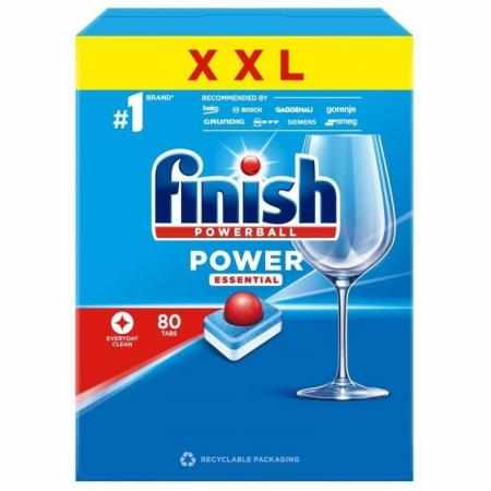 SAMCHEM Finish Power Essential tabletki do zmywarki 80 szt FINISH Tabletki do zmywarki 