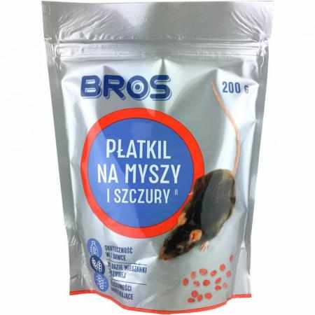 SAMCHEM BROS PŁATKI NA MYSZY SZCZURY 200g BROS Strona główna Trucizna na myszy i szczury w płatkach od firmy BROS 200g