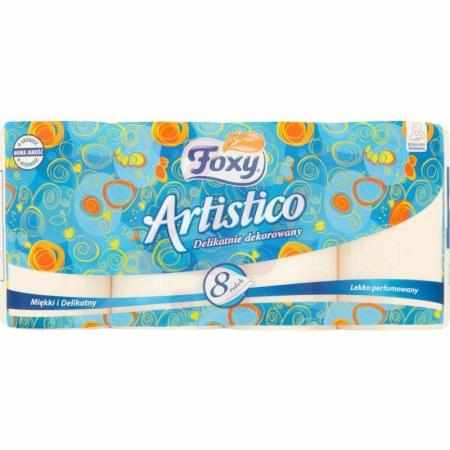 SAMCHEM Foxy Artistico Papier Toaletowy Delikatnie Dekorowany Brzoskwiniowy 8 Rolek FOXY Strona główna SAMCHEM Foxy Artistico Papier Toaletowy Delikatnie Dekorowany Brzoskwiniowy 8 Rolek FOXY Strona główna