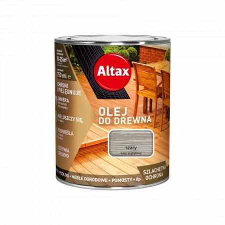 SAMCHEM ALTAX OLEJ DO DREWNA.0,75L SZARY Altax Strona główna ALTAX OLEJ DO DREWNA 0,75L SZARY Altax olej do drewna na bazie 
