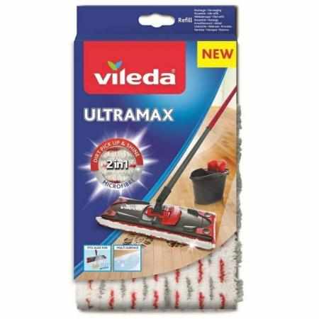 SAMCHEM Zapas do mopa Ultramax 2w1 Vileda VILEDA Dom i ogród Wkład do mopa Vileda Ultramax 2w1, do każdego rodzaju podłóg. U