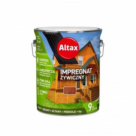 SAMCHEM IMPREGNAT ŻYWICZNY ALTAX 4.5L MAHOŃ Altax Impregnat do drewna IMPREGNAT DO DREWNA ŻYWICZNY ALTAX 4.5L MAHOŃ590017296