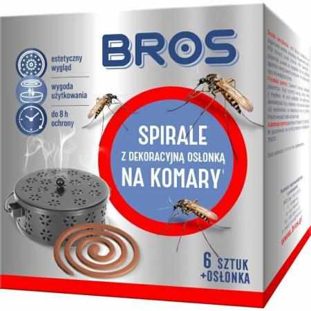 SAMCHEM SPIRALA NA KOMARY Z DEKORACYJNĄ OSŁONKĄ a-6 BROS Strona główna 