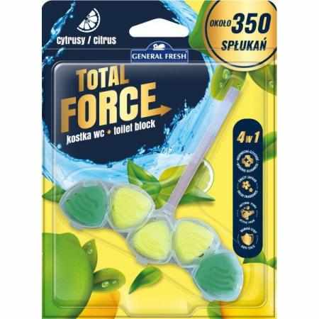 SAMCHEM Zawieszka do wc General Fresh Total Force cytryna 40 g GENERAL FRESH Zawieszki, płyny i żele do toalet Zawieszka do 