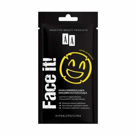SAMCHEM AA Face It! Maska seboregulująca dogłębnie oczyszczająca 18ml Oceanic Maseczki 