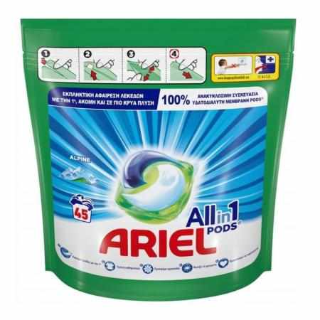 SAMCHEM ARIEL KAPSUŁKI DO PRANIA 40 SZT ALPINE ARIEL Kapsułki i tabletki do prania 