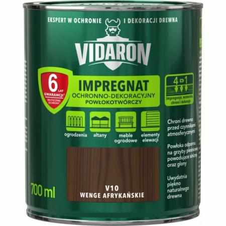 VIDARON IMPR. WENGE AFRYK. V10 0,7L|Impregnat do drewna