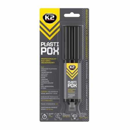 SAMCHEM K2 PLASTIPOX 25G Profesjonalny klej do plastiku K2 Kleje K2 PLASTIPOX - dwuskładnikowy klej do plastików.