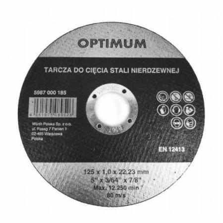 SAMCHEM Tarcza do cięcia stali nierdzewnej Wurth 125x22,2 mm WURTH Strona główna Tarcza do Cięcia Stali Nierdzewnej WURTH 12 SAMCHEM Tarcza do cięcia stali nierdzewnej Wurth 125x22,2 mm WURTH Strona główna Tarcza do Cięcia Stali Nierdzewnej WURTH 12