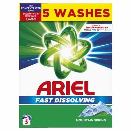 SAMCHEM Ariel Fast Dissolving Mountain Spring Proszek do Prania 275G (5 Prań) ARIEL Proszki do prania Ariel Fast Dissolving 
